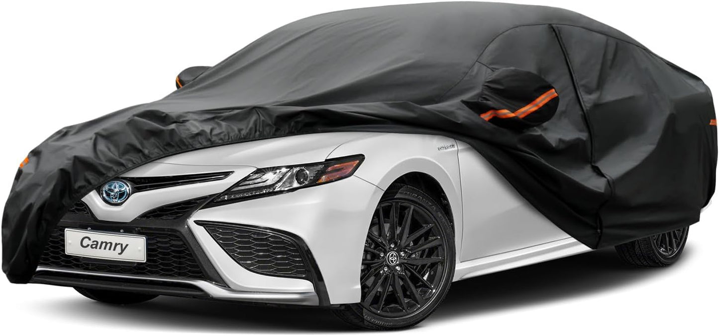 Kayme 7 Layers Car Cover for Toyota Camry Sedan/Solara 1996-2025