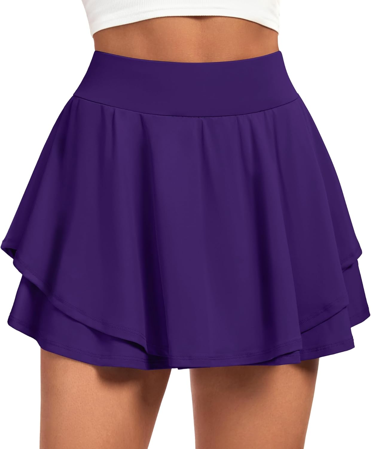 IUGA Tennis Skirt Pleated Skorts with Pockets for Women