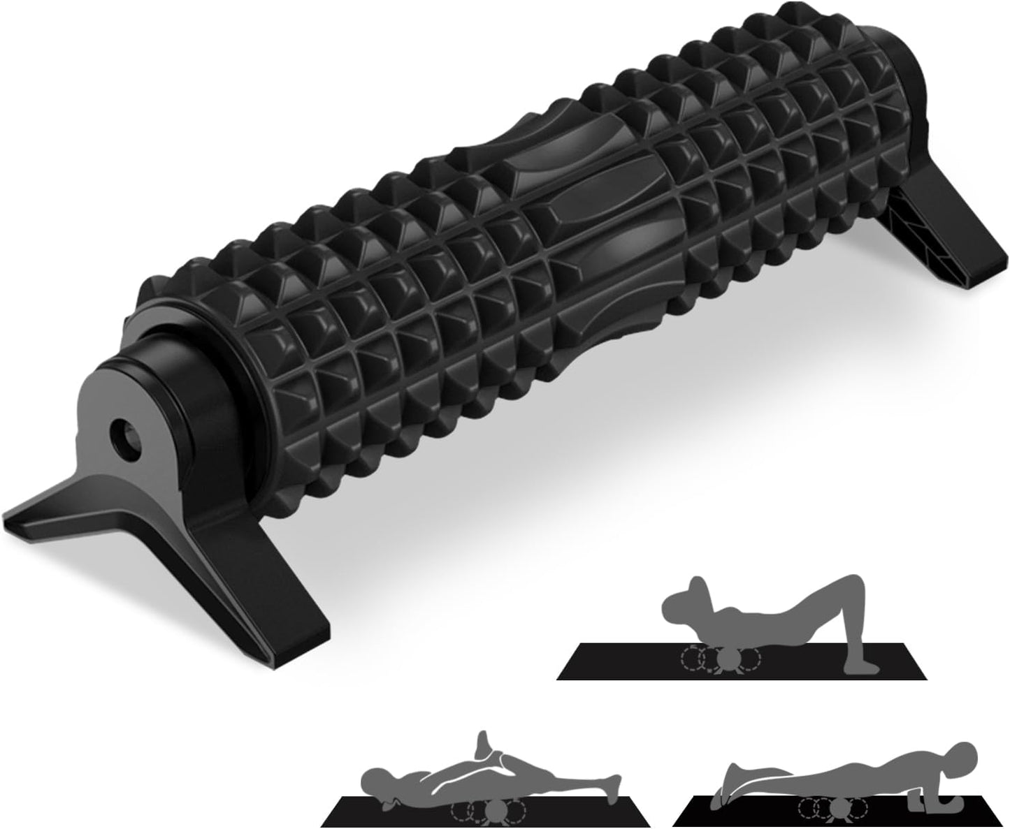 Trigger Point Foam Roller with Stand for Muscle Recovery