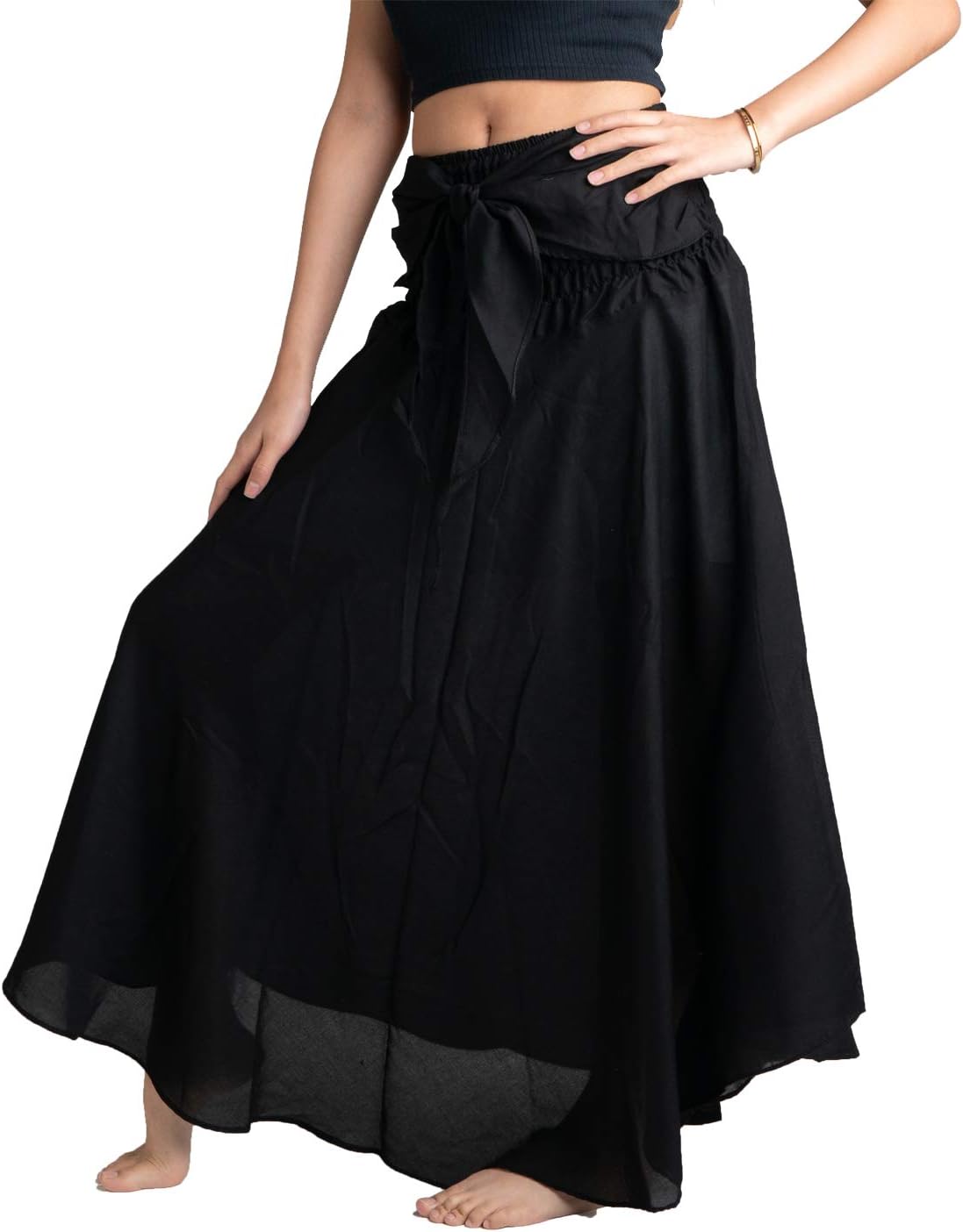 Maxi Boho Skirts for Women with Floral Print and Comfort