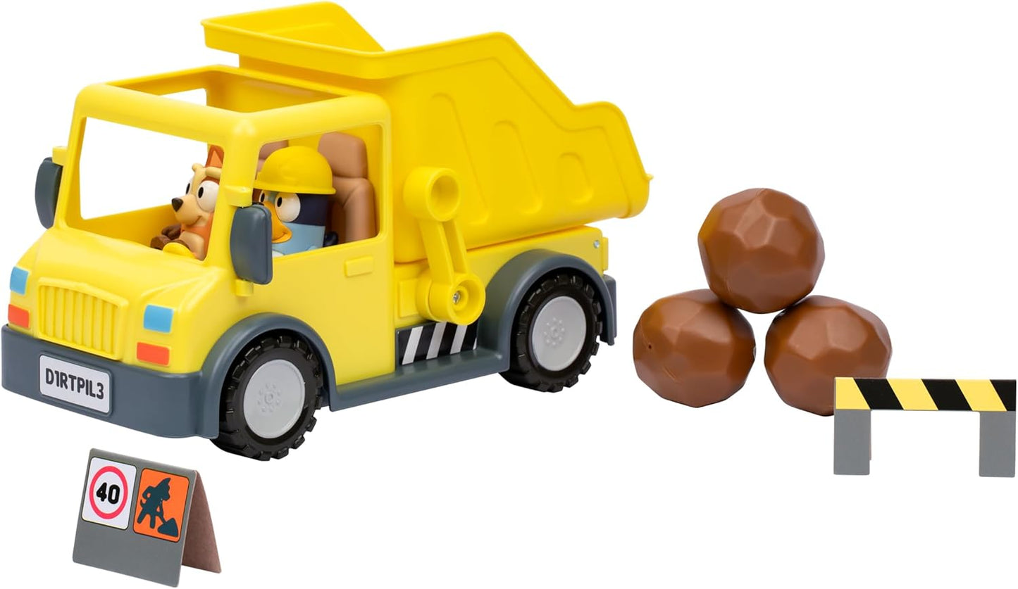 Bluey Dump Truck: Load & Unload Fun!