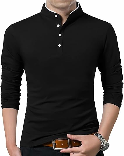 KUYIGO Mens Casual Slim Fit Shirts for Stylish Comfort