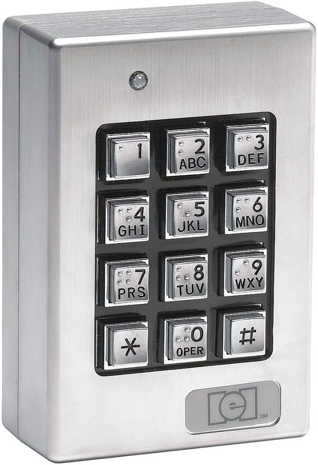 Linear 212SE Weatherproof Keypad for Secure Access Control