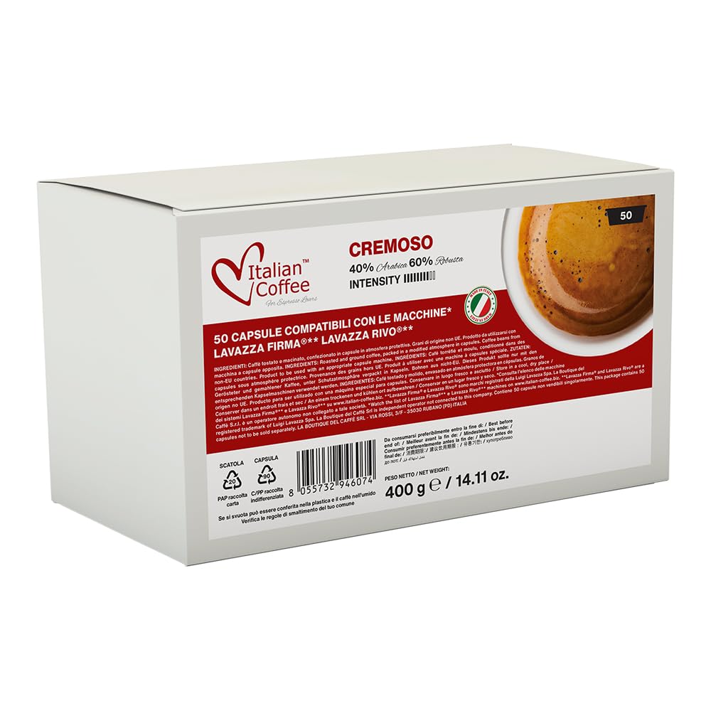 Italian Coffee Capsules for Espresso Lovers - Cremoso Blend