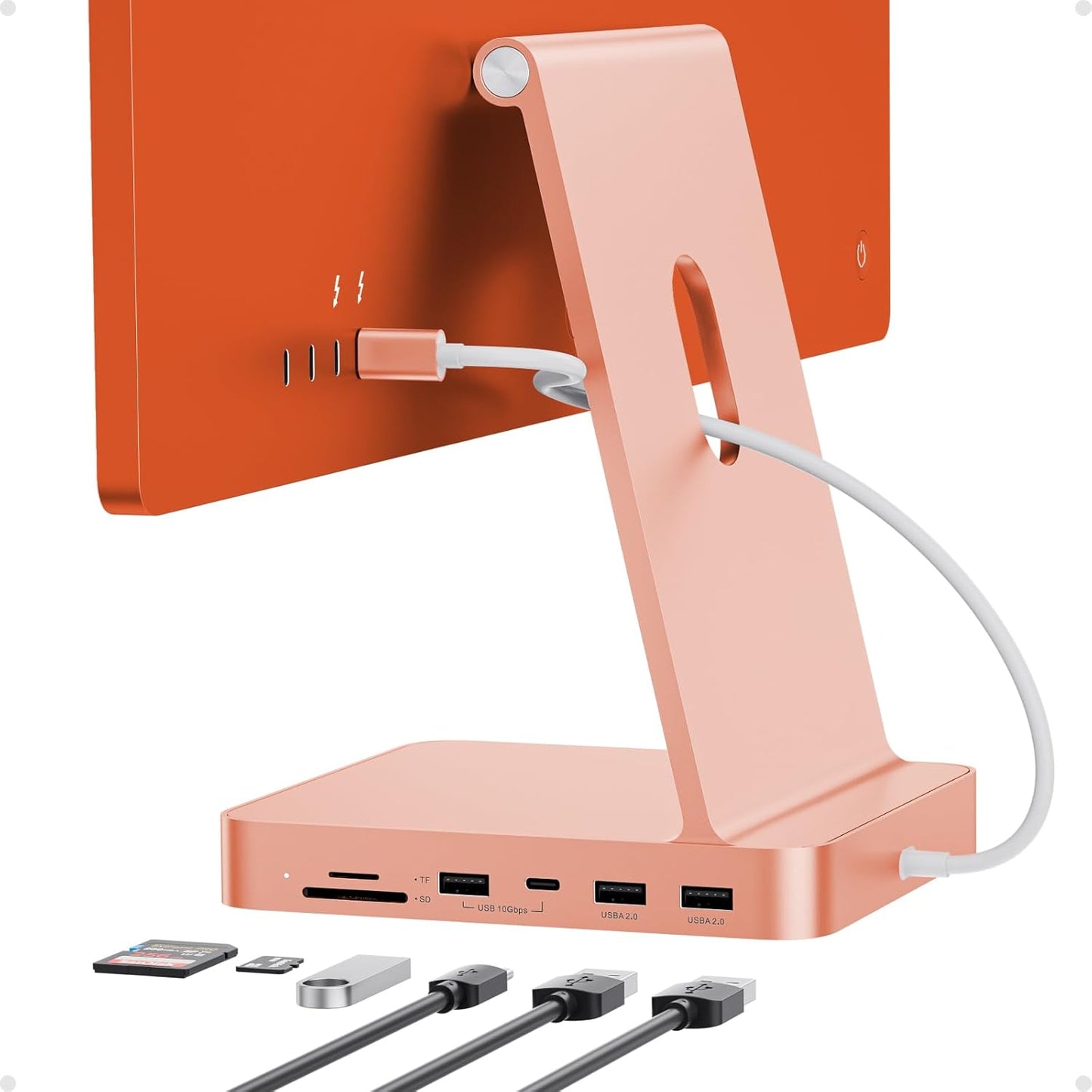 USB C Hub for iMac 24 inch 2021/2023/2024 - Expand Storage