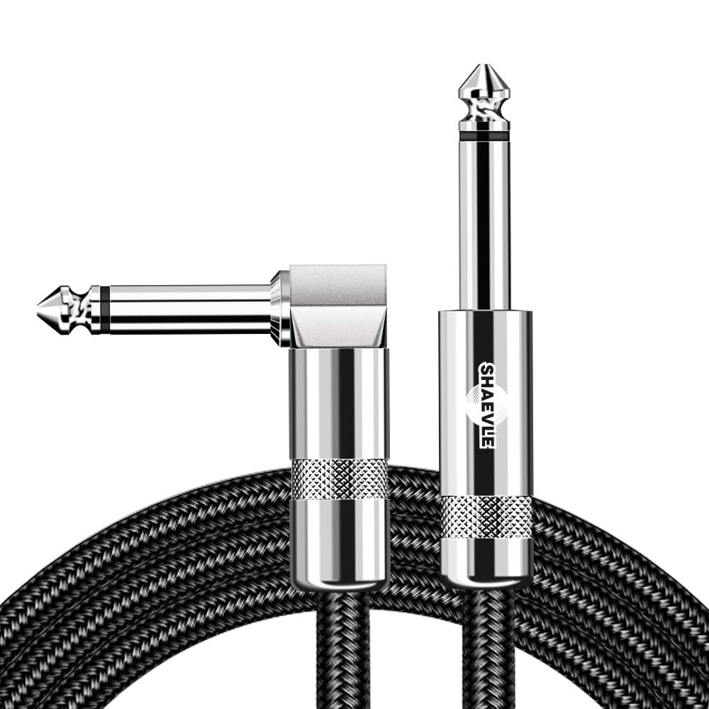 Shaevle 10ft Guitar Cable - Crystal Clear Sound!
