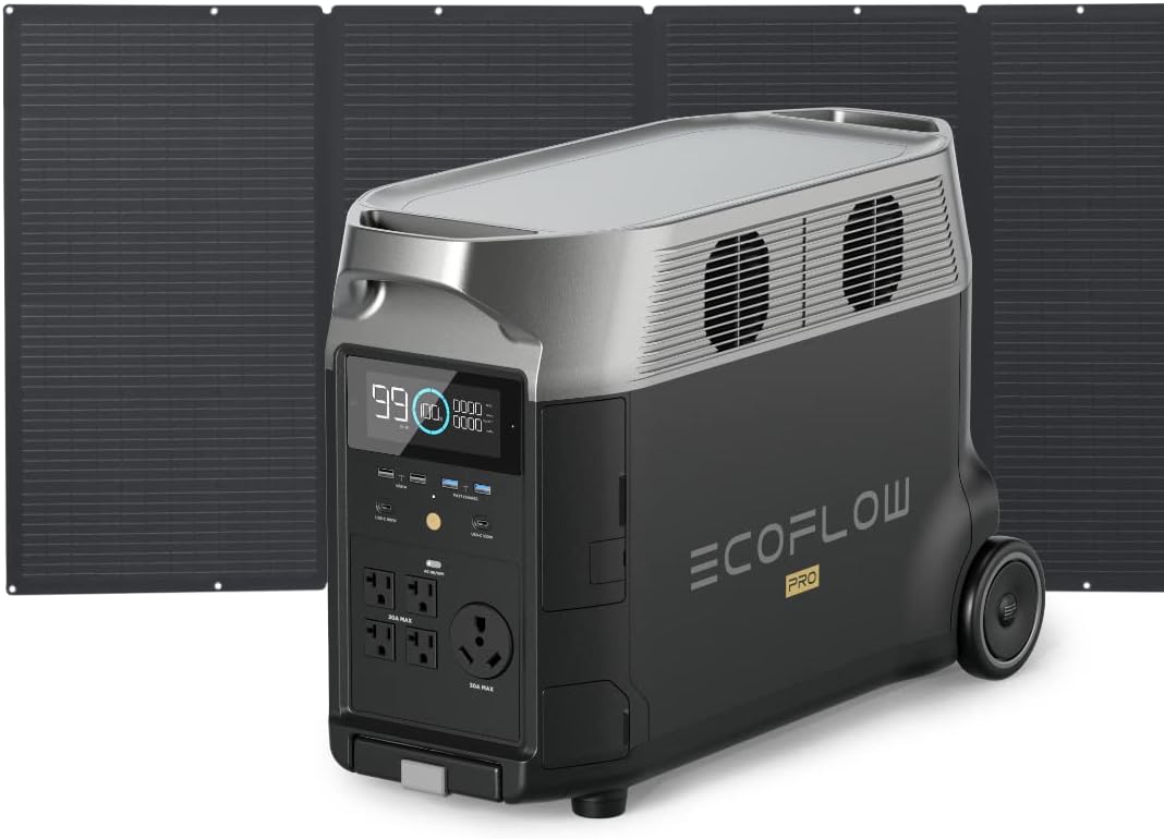 EF ECOFLOW Solar Generator 3.6KWh DELTA Pro: Reliable Power Everywhere