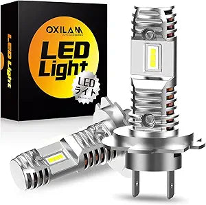 OXILAM Mini Size H7 LED Light Bulbs for Superior Brightness