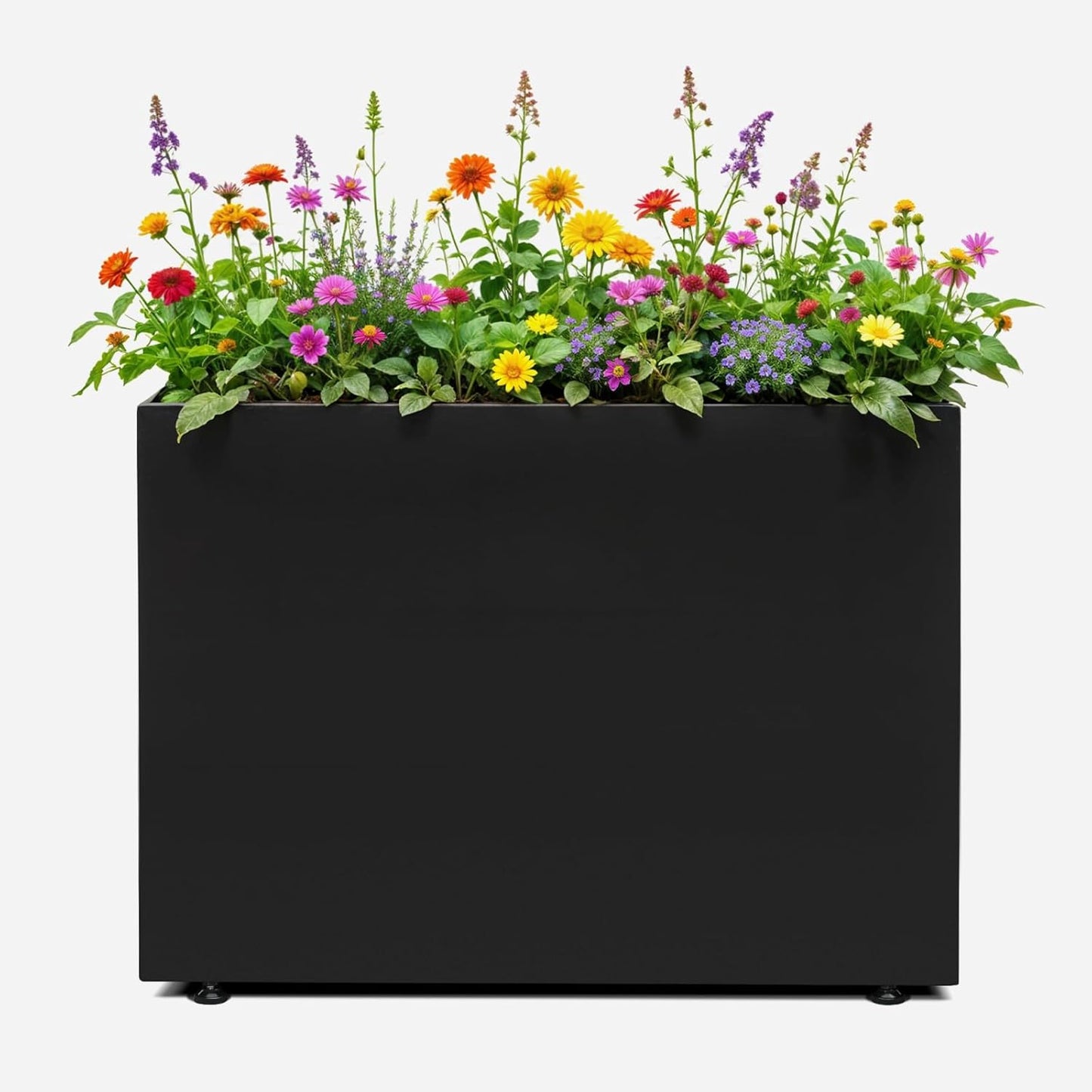 IDZO Metal Planter Box for Outdoor Plants and Privacy