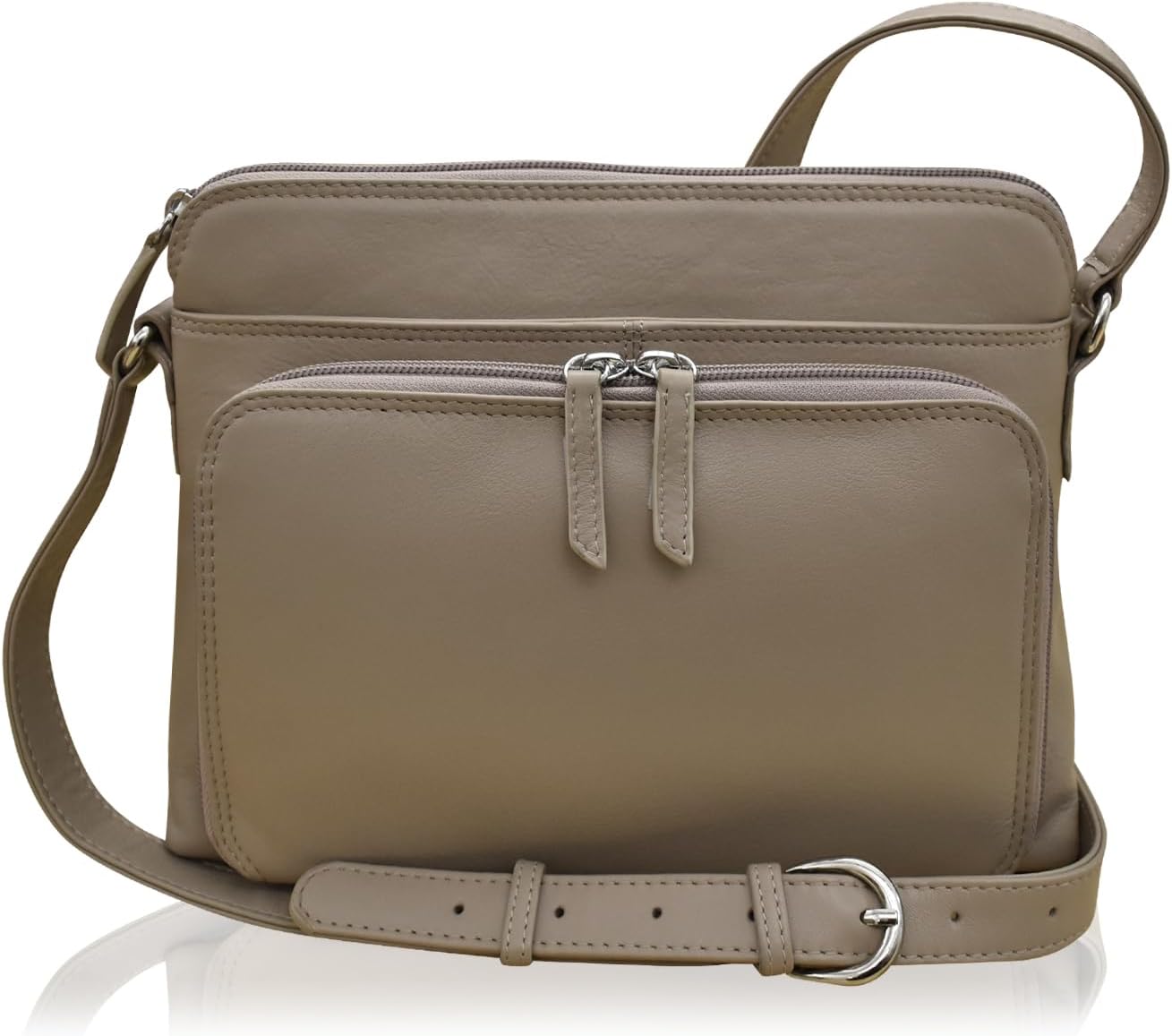 ili New York Genuine Leather Crossbody Bags for Women - RFID Block