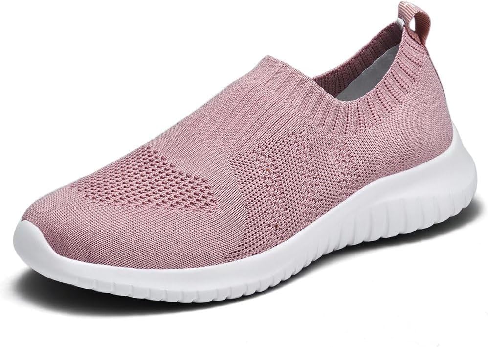 TIOSEBON Women's Walking Sock Shoes: Lightweight Slip-On Sneakers