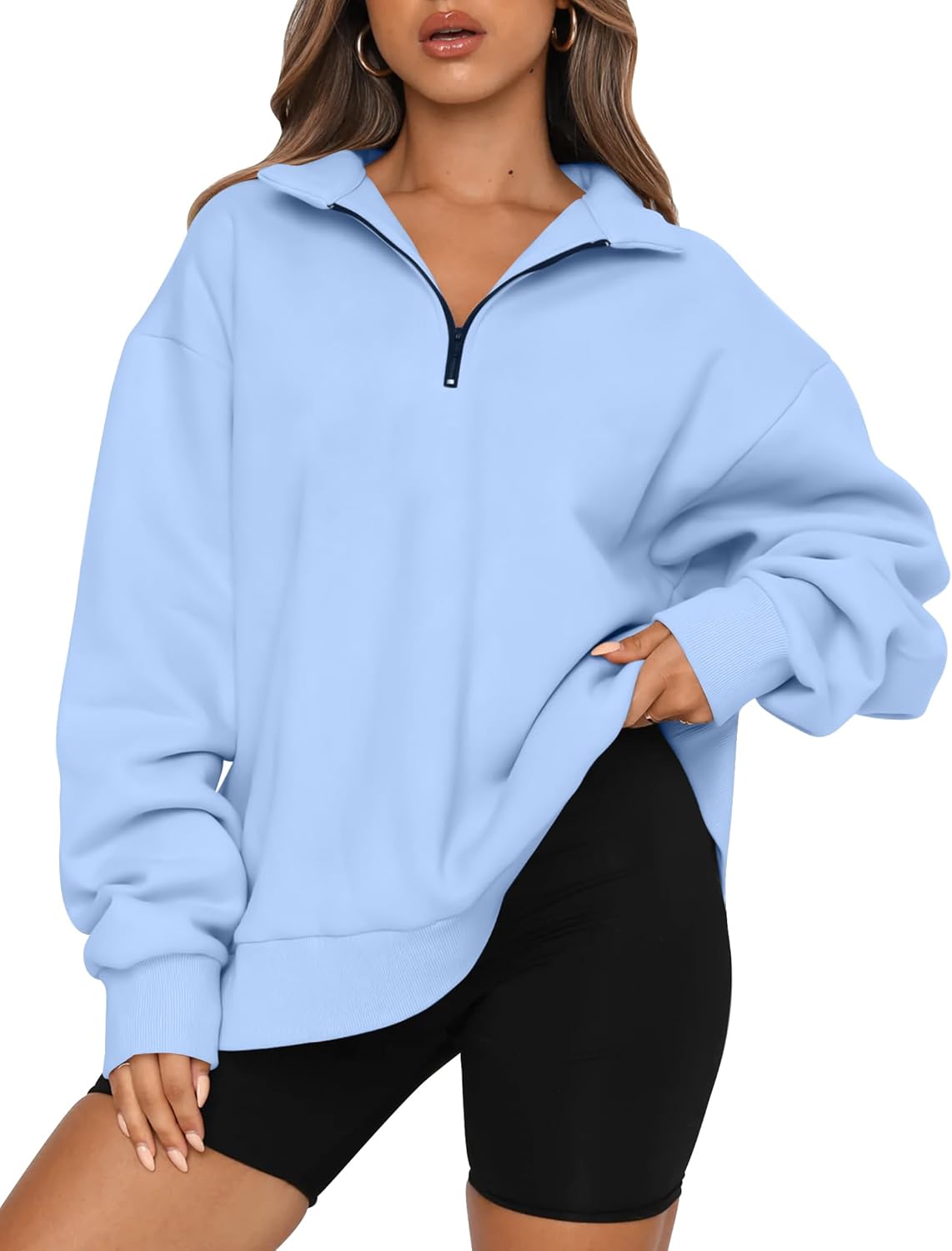 Trendy Queen Womens Oversized Sweatshirts for Fall Fashion