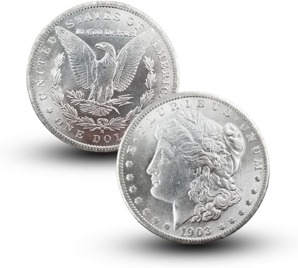 Antique 1903 S Morgan Silver Dollar Coins for Collectors