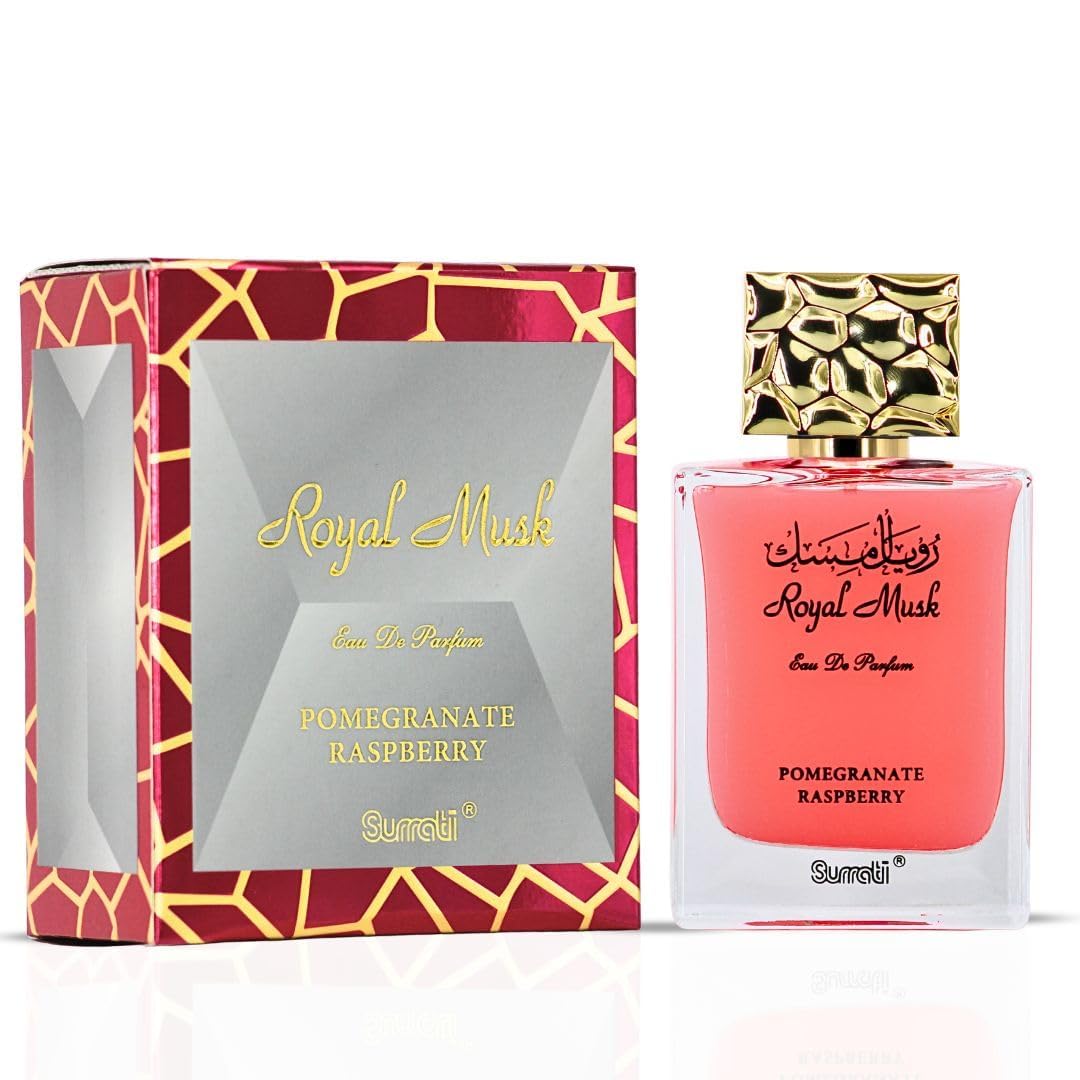 Royal Musk Pomegranate Raspberry Eau de Parfum for Women 100ML