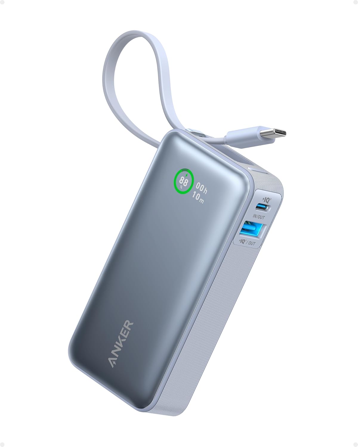 Anker Nano 10,000mAh Power Bank - Fast Charging for Multiple Devices