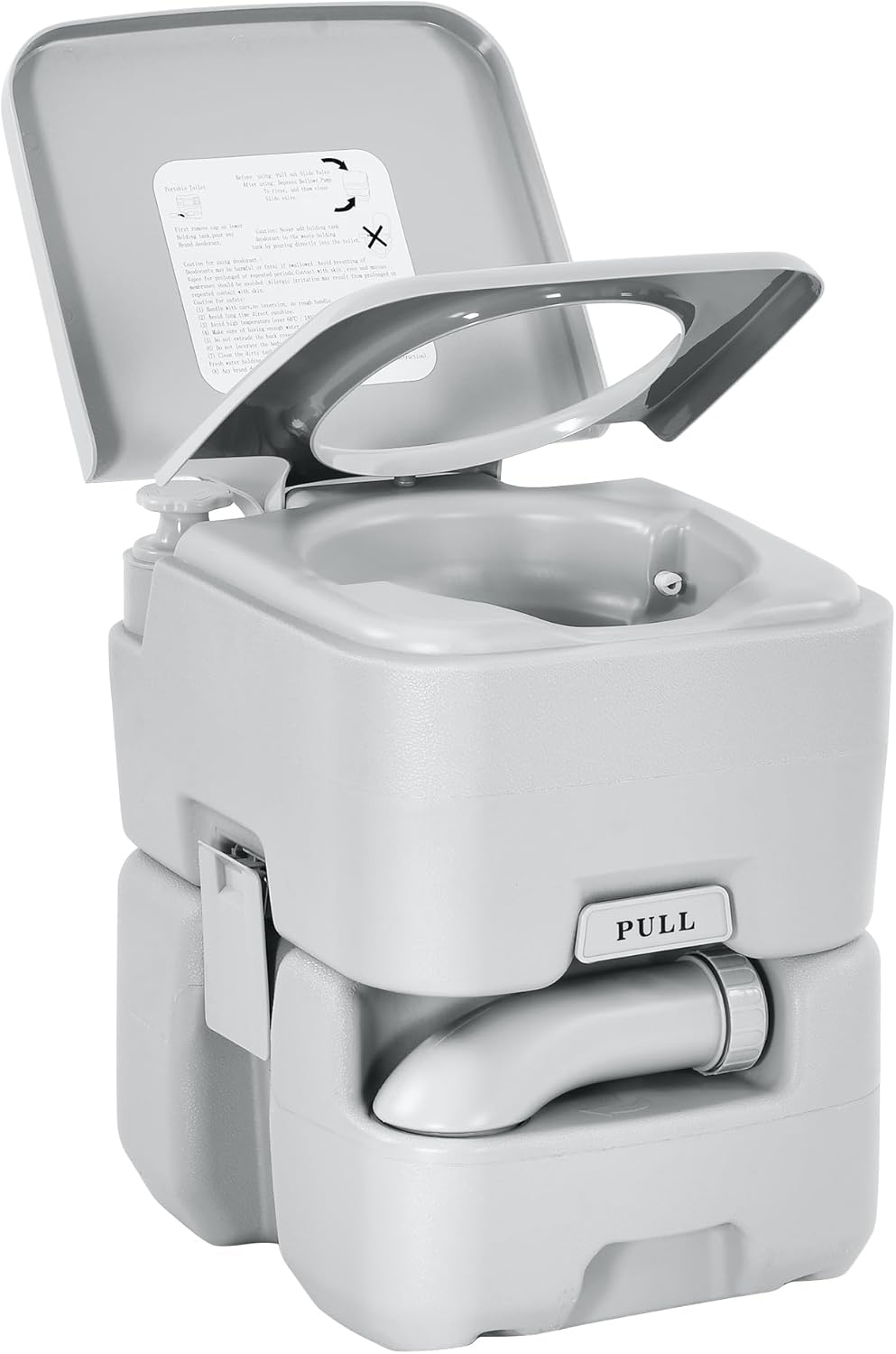 YITAHOME Portable 5.3 Gal Toilet for Easy Travel