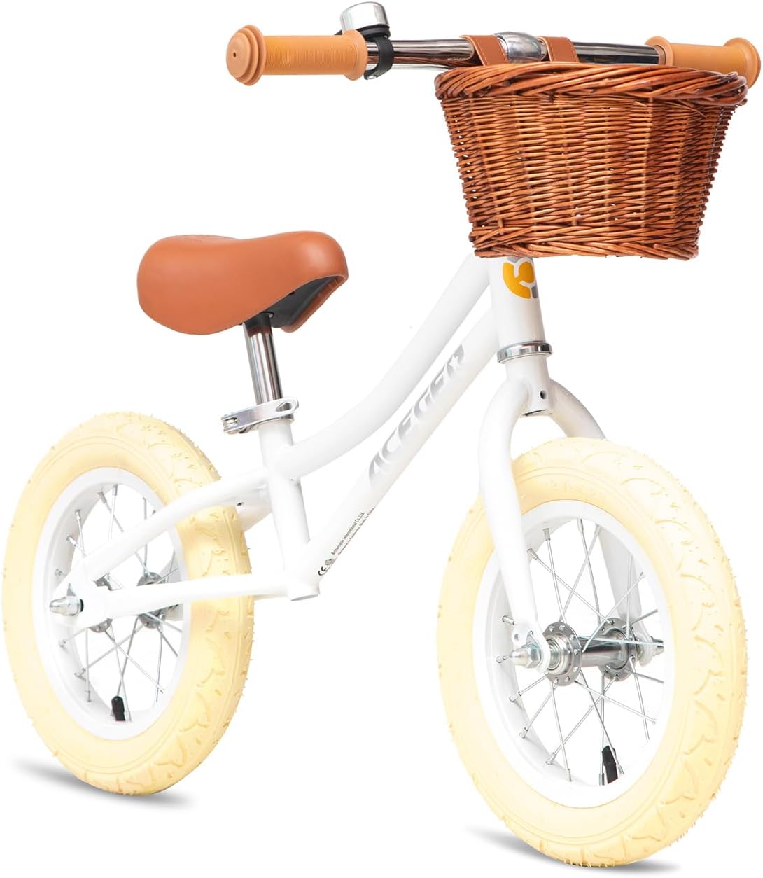 ACEGER 12 Kids Balance Bike for Toddlers with Adjustable Seat
