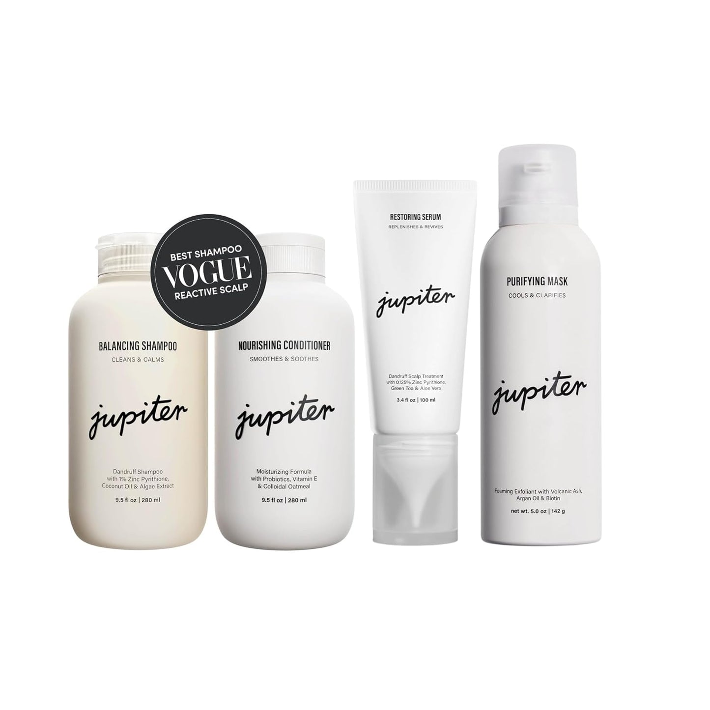 Jupiter Complete Scalp Care Bundle - Combat Dandruff & Boost Scalp Health