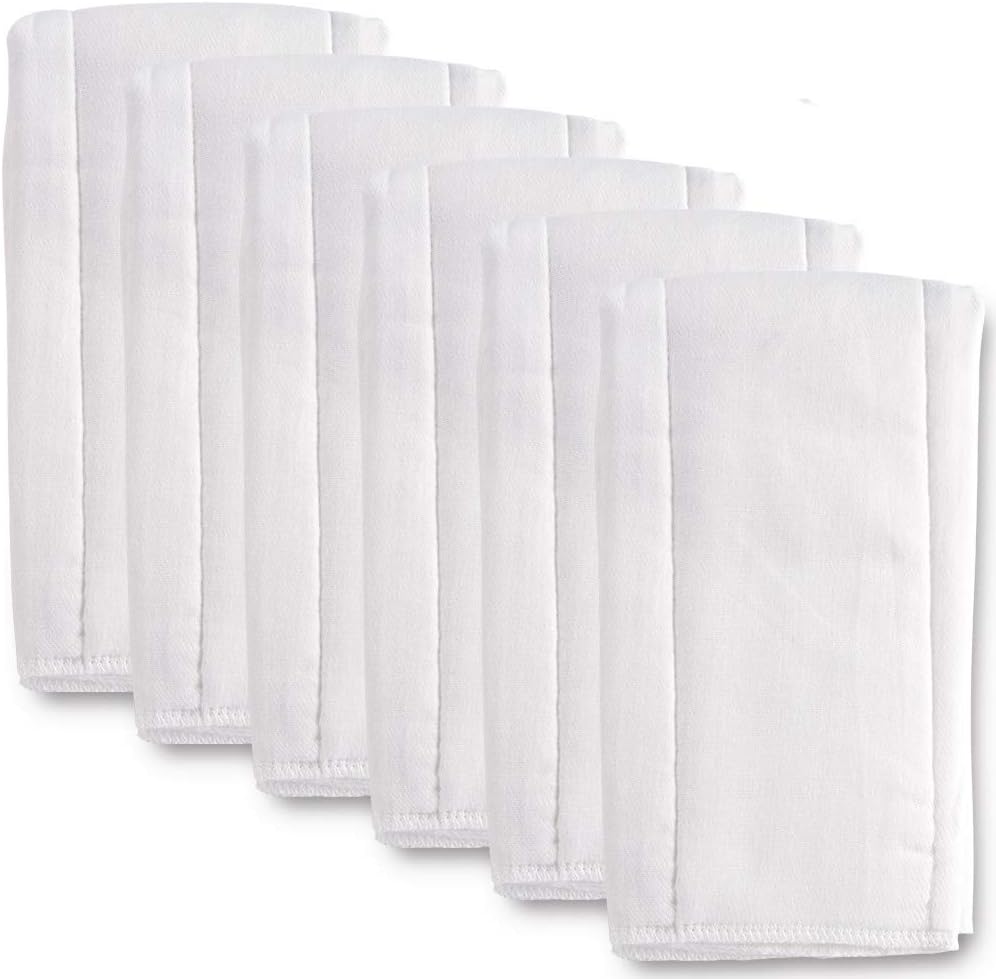 Fasoar 6 Ply Cloth Diapers: Ultra Absorbent Multi-Use!