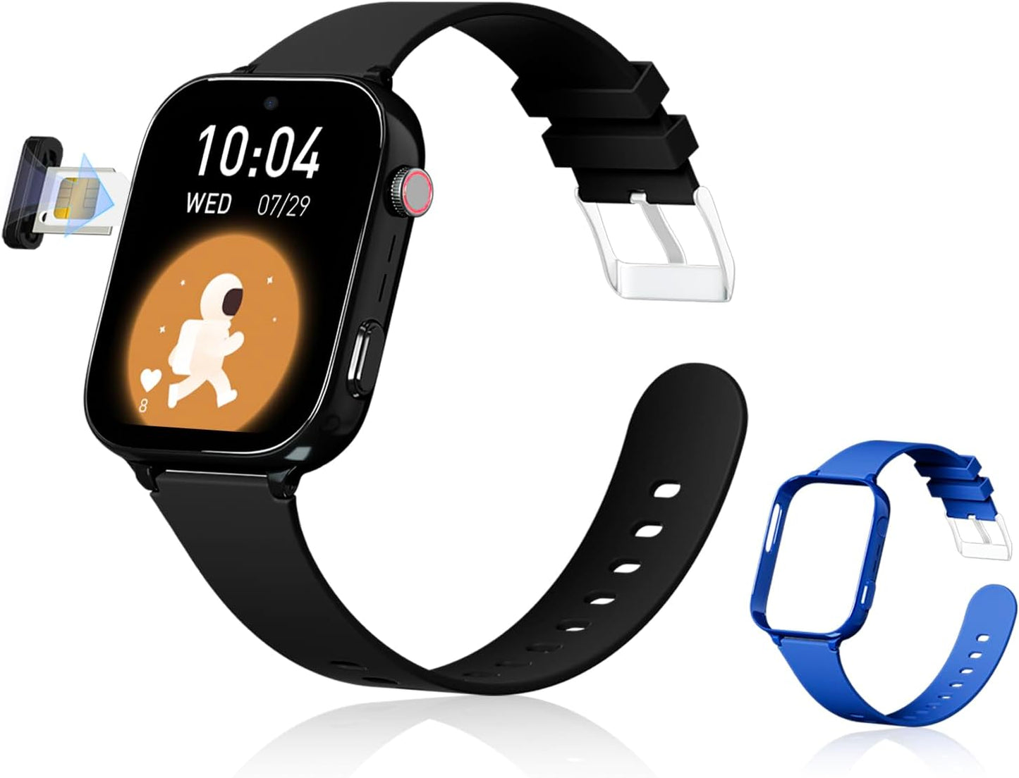 4G Kids GPS Tracker Smart Watch~SOS, Games