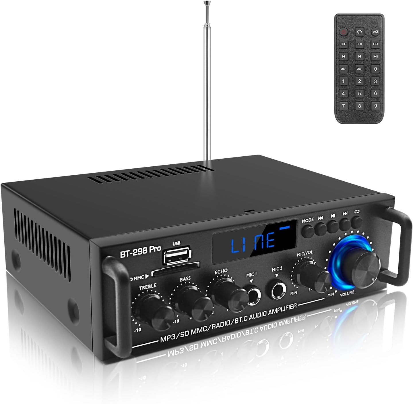 400Wx2 Bluetooth Stereo Amp - Joengoep