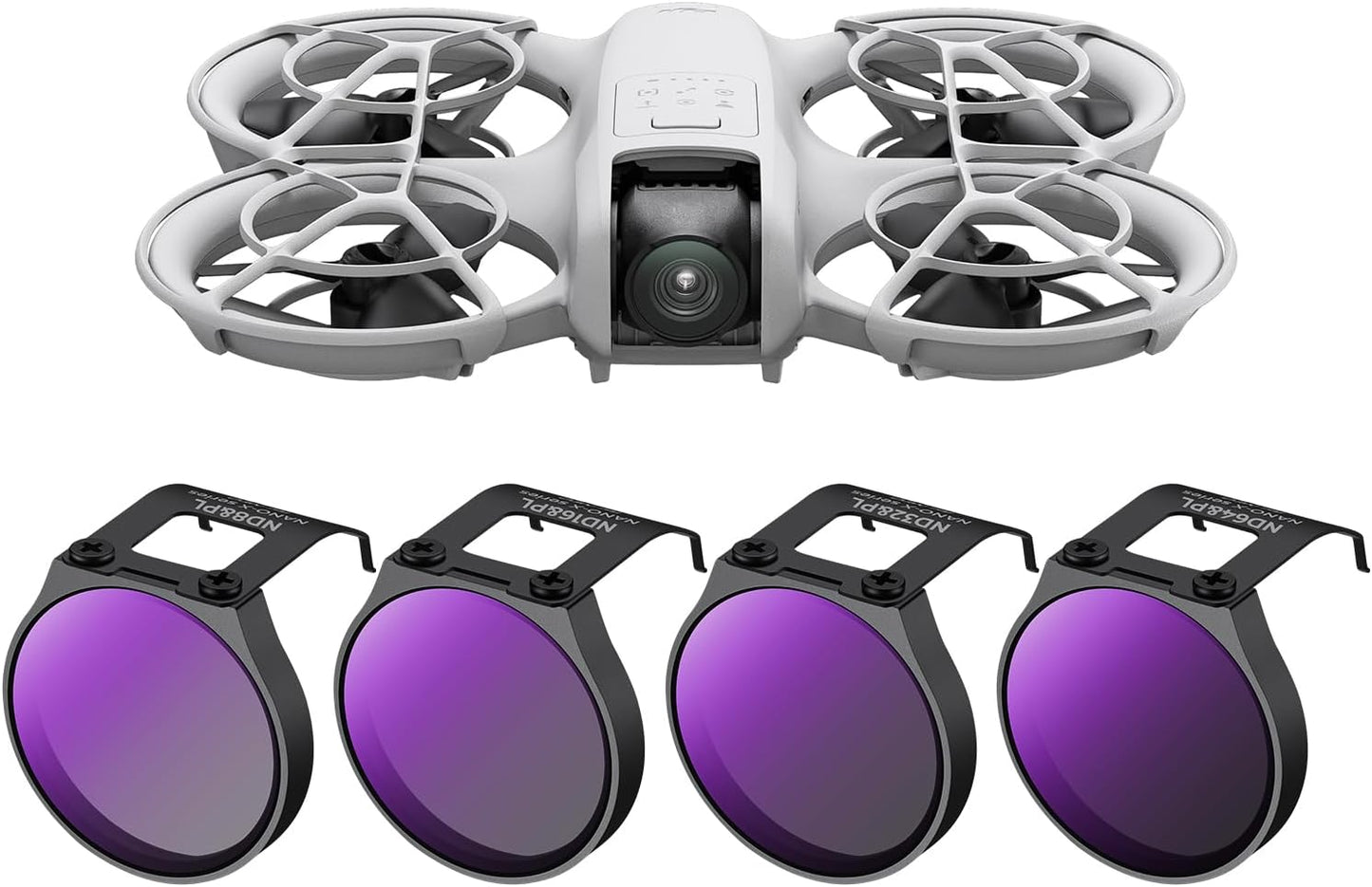 K&F Concept ND PL Filter Kit for DJI NEO - 4 Pack Filters