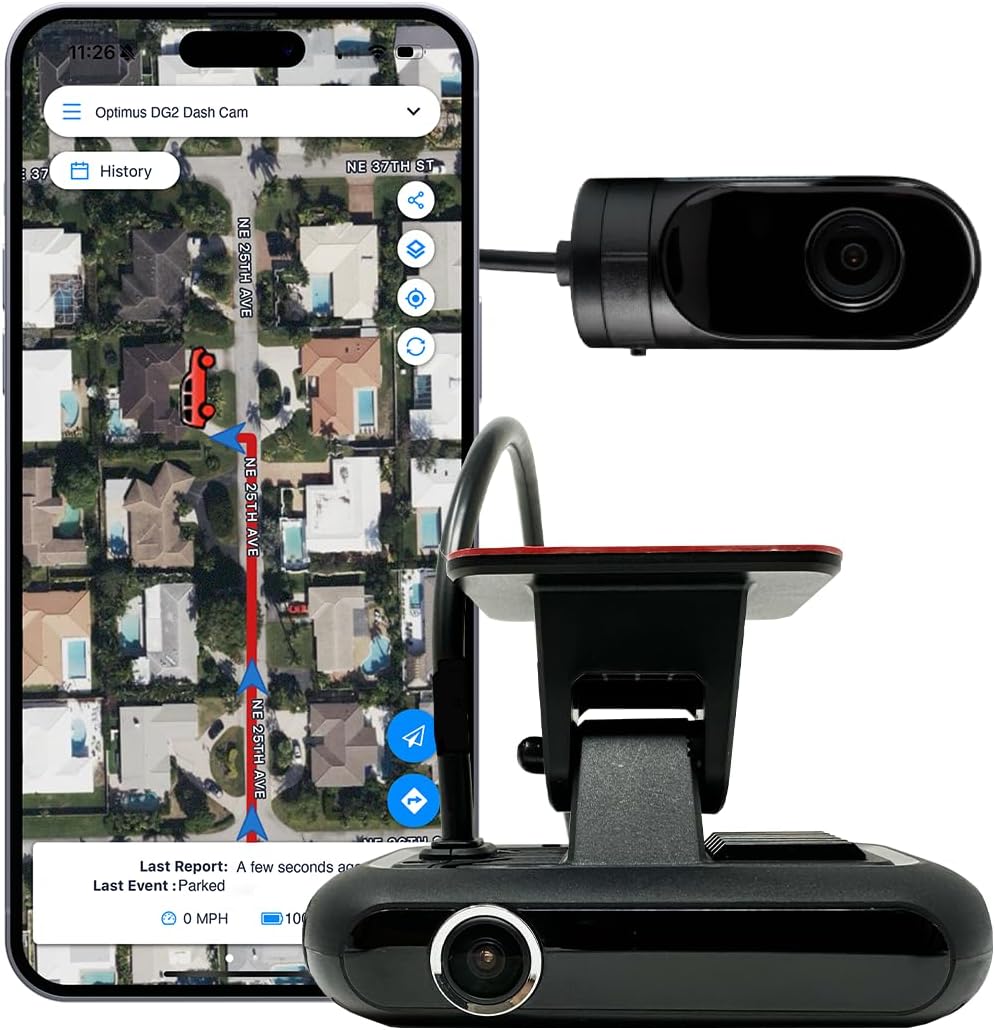 Optimus DG2: Live Video & GPS Tracker