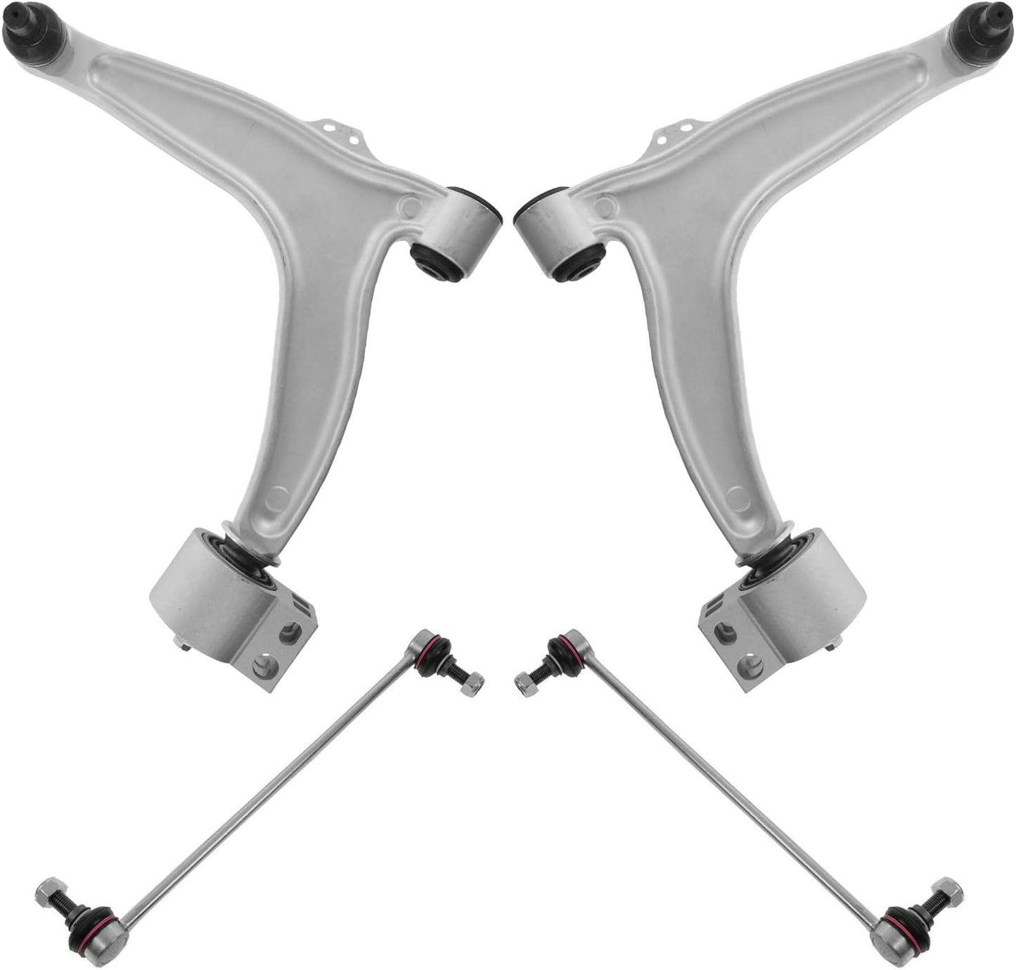 TRQ Front Suspension Kit Control Arm for Saab 9-3 and 9-3X