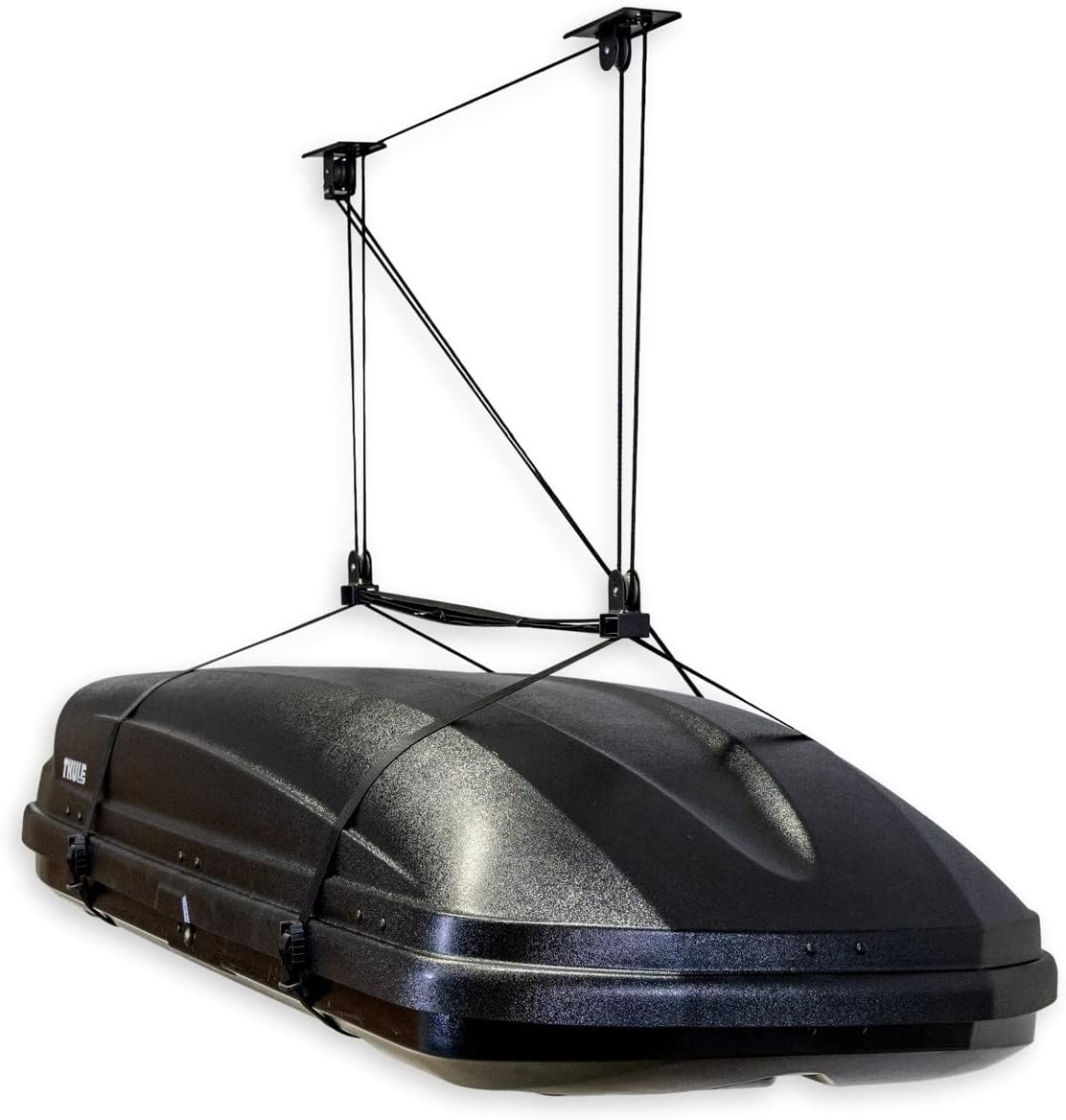 Heavy-Duty Garage Hoist Lift for Rooftop Cargo Box Storage