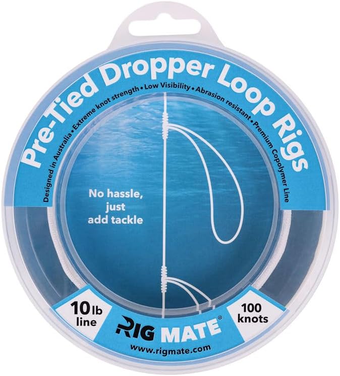 Rig Mate Pre-Tied Dropper Loop Rigs - Ultimate Fishing Convenience!