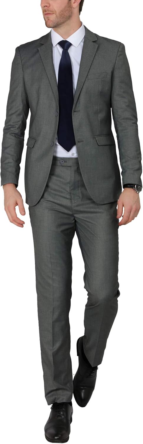 WEEN CHARM Men's Slim Fit Two Button Blazer Tuxedo Set Review