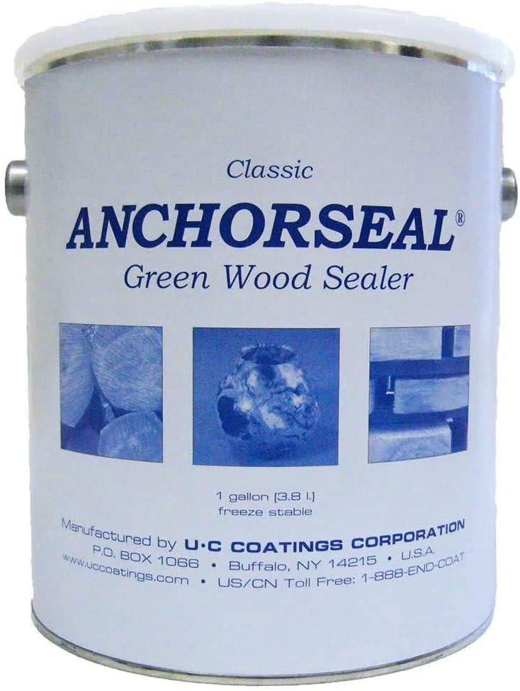 ANCHORSEAL Classic Log & Lumber End Sealer for Wood Protection
