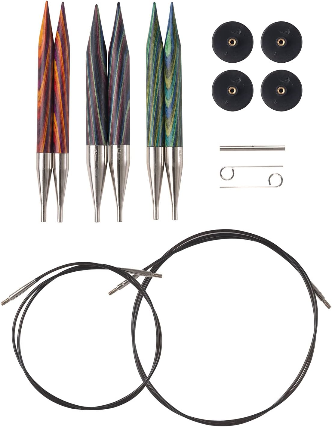 Knit Picks Options Wood Interchangeable Knitting Needle Set Bulky
