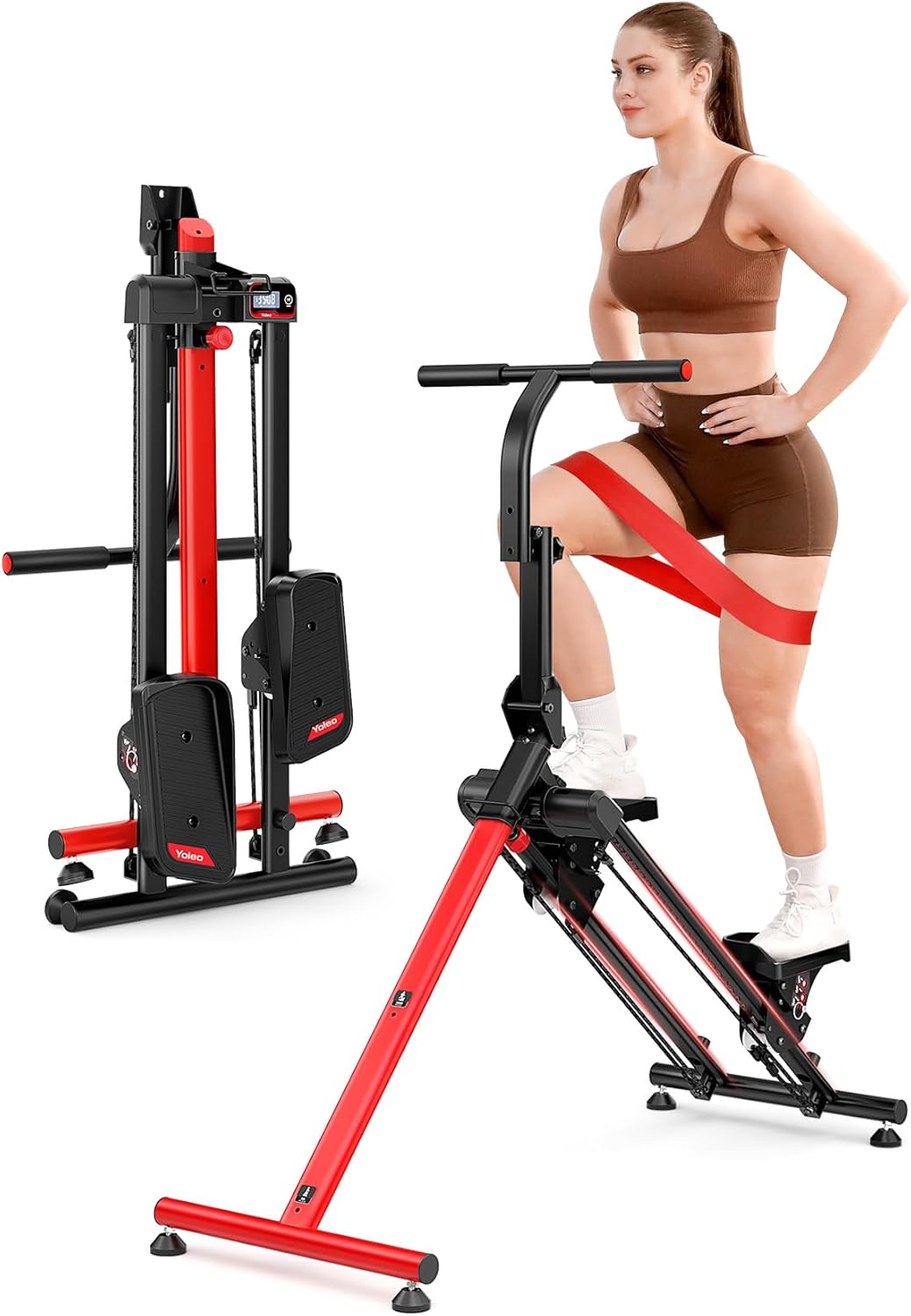 YOLEO Steppers for Exercise at Home - Adjustable Stair Climber
