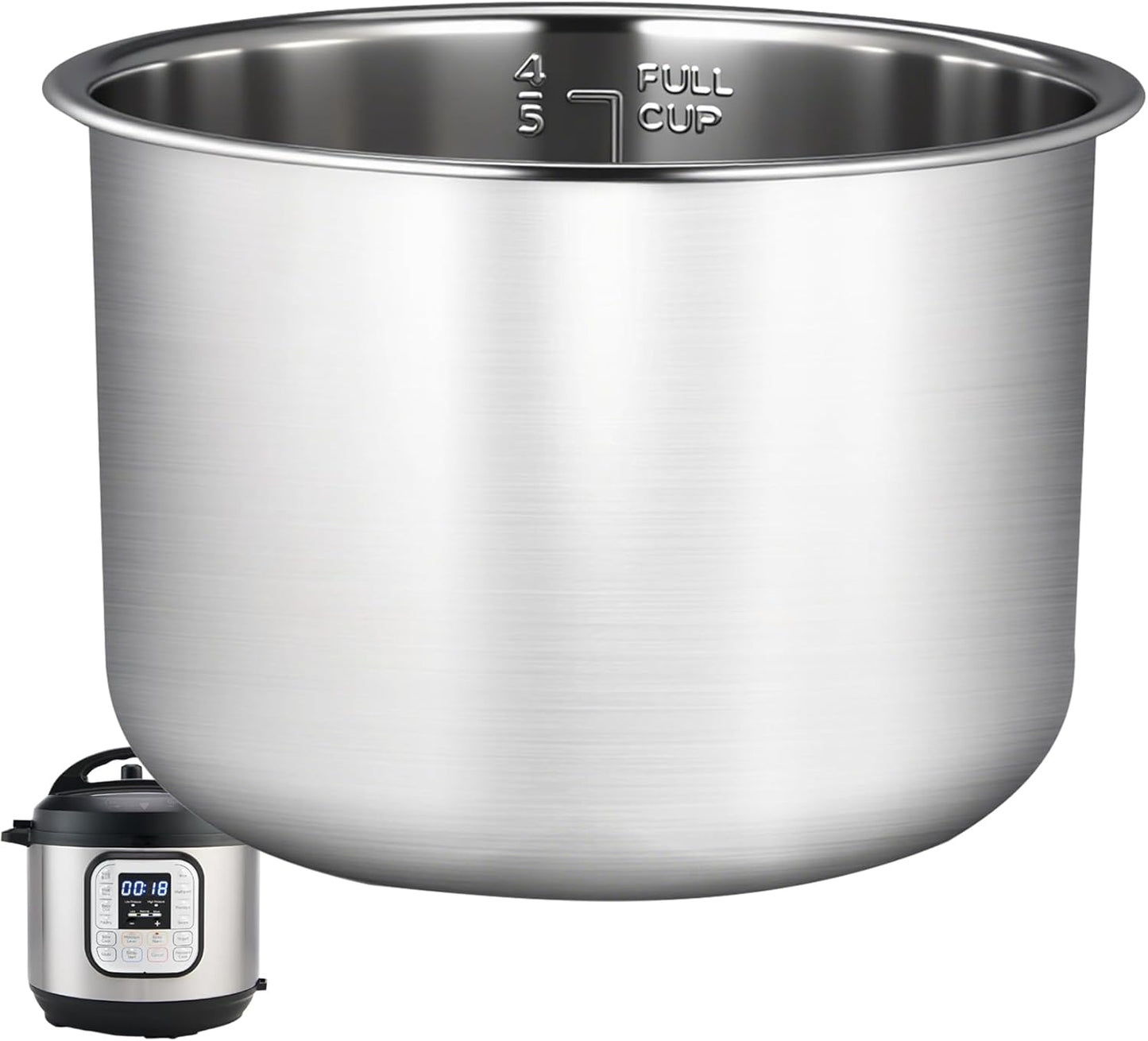 Stainless Steel 6 QT Inner Pot for Instant Pot Cooking Needs