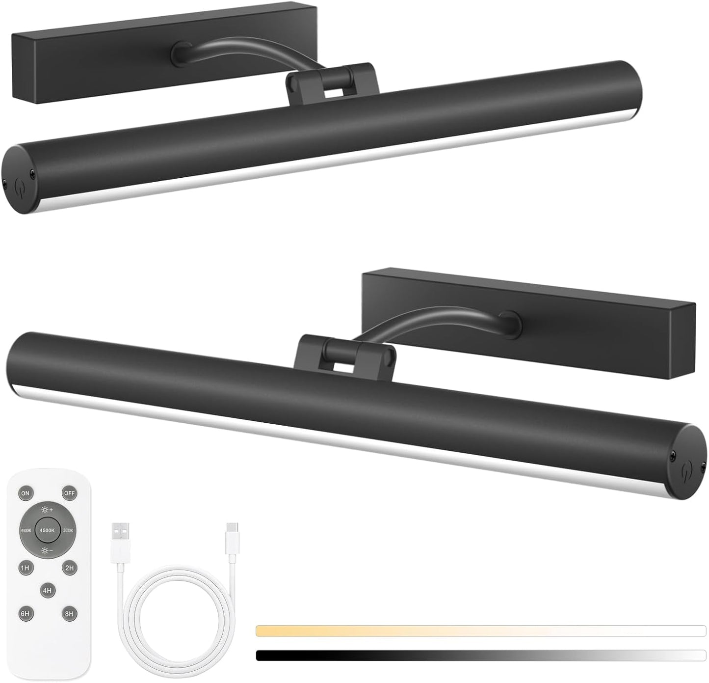 Bridika Picture Lights for Wall with Remote and Dimmable Features