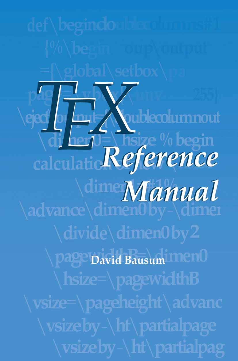 TeX Reference Manual: Comprehensive Guide for Typesetting