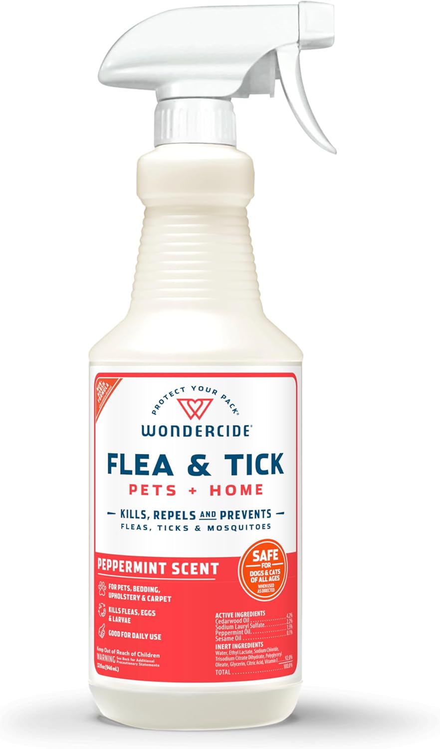 Wondercide Flea, Tick & Mosquito Spray for Dogs and Cats