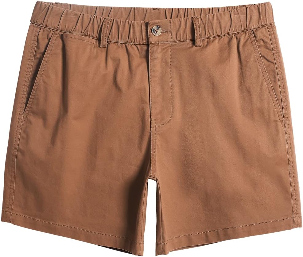 Men's Classic-fit 5.5in Cotton Casual Shorts for Summer Wear