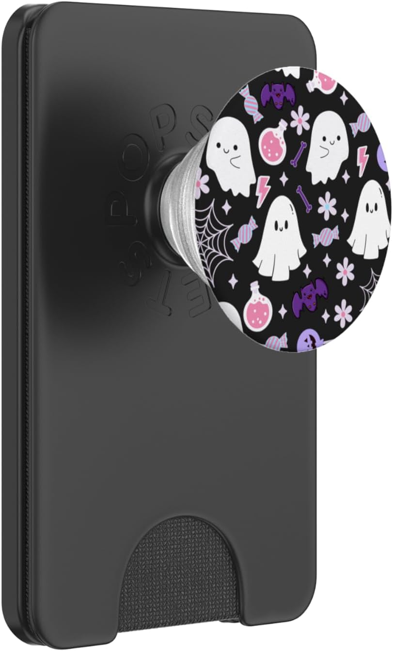 Pastel Goth Aesthetic Cute Spooky Ghost Bat Girl PopWallet