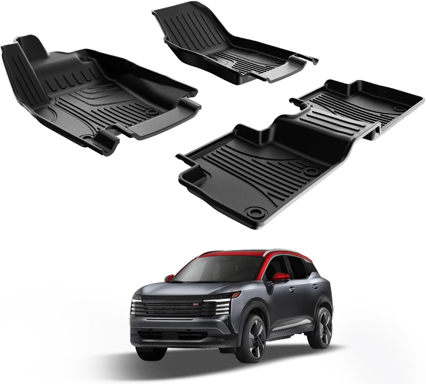 AOMSAZTO Floor Mats for 2025 2026 Nissan Kicks SV/SR/S