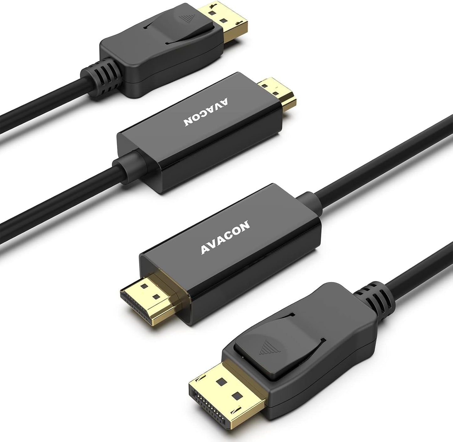 Enhance Resolution with 4K DP to HDMI Cable Duo by AVACON