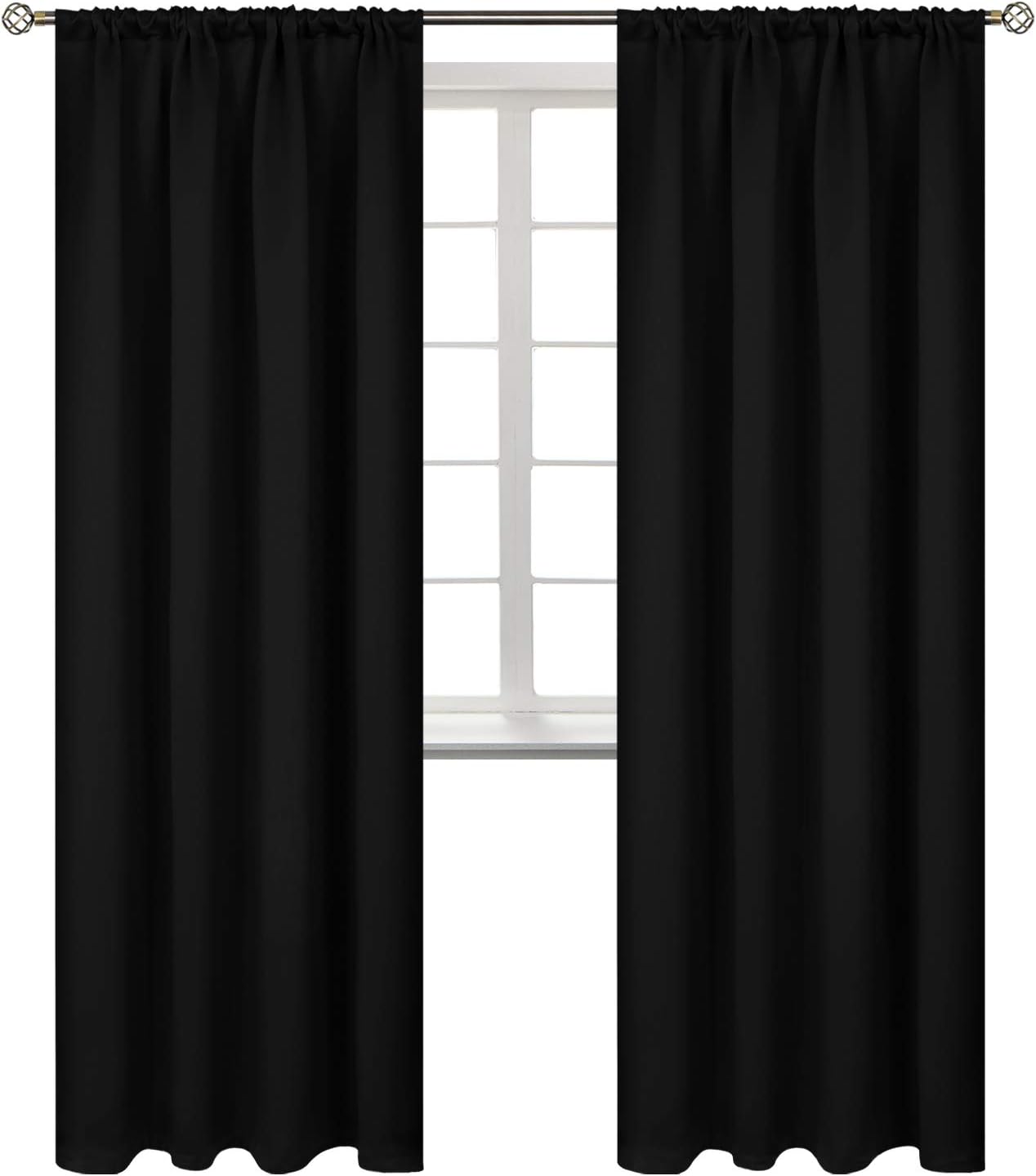 BGment Blackout Curtains 84 Inches Long for Bedroom and Living Room