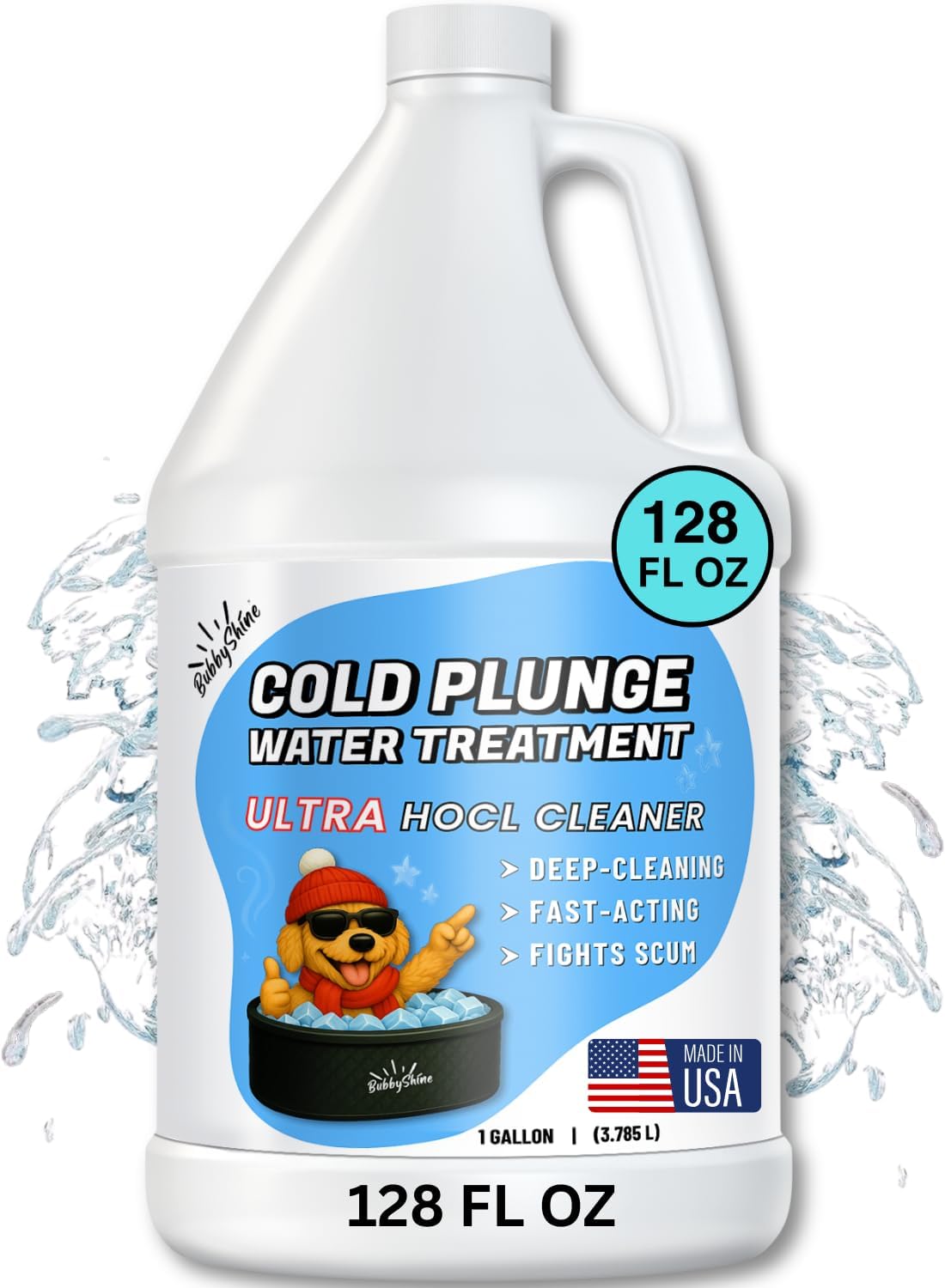 5in1 Weekly Cold Plunge Water Treatment for Crystal Clear Ice Baths