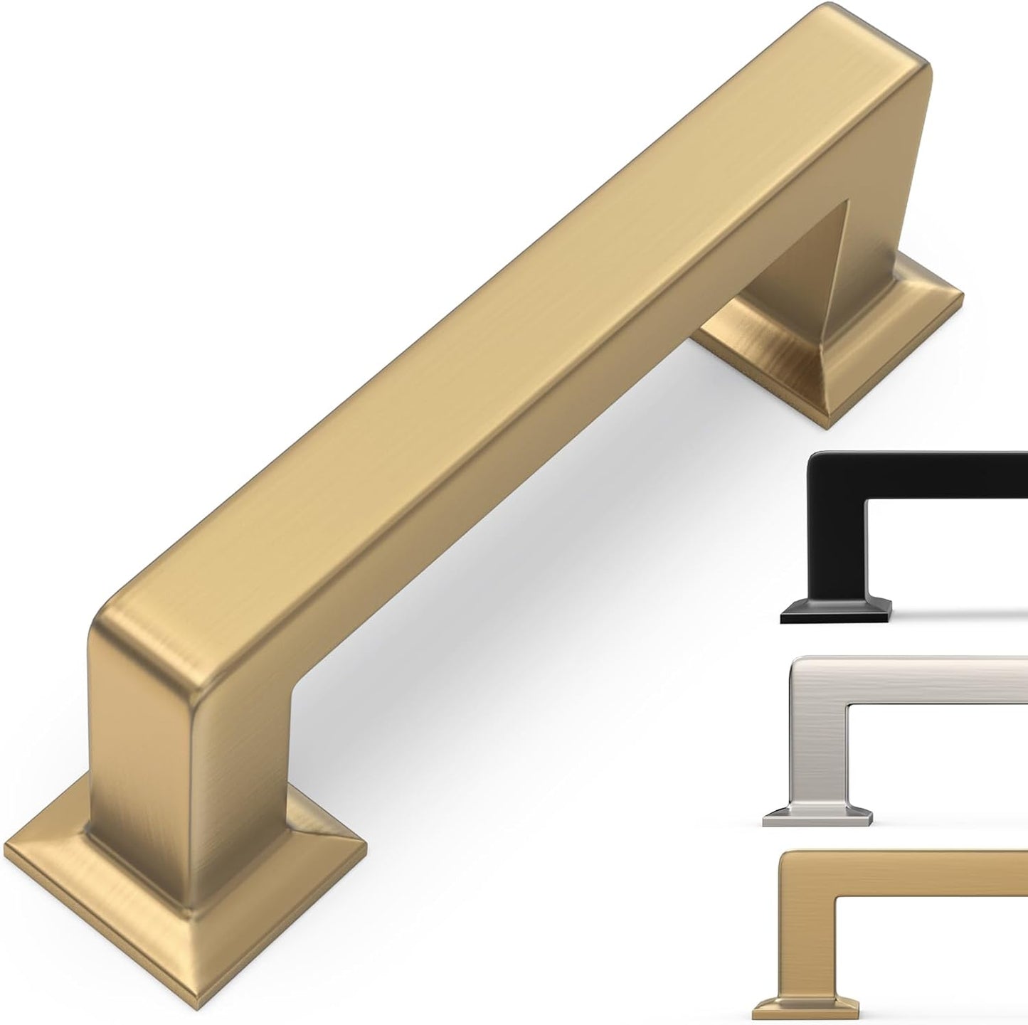 10 Pack 3 Inch Cabinet Pulls in Champagne Bronze Finish