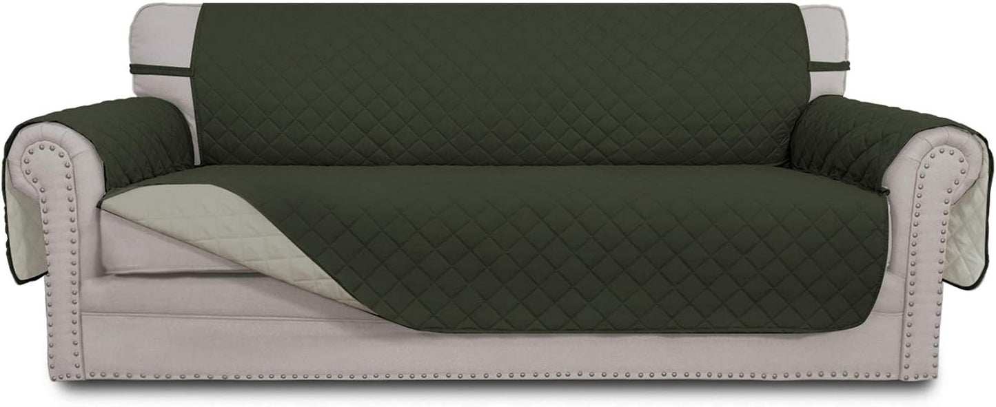Easy-Going Reversible Oversized Couch Cover for 3 Cushion Sofa