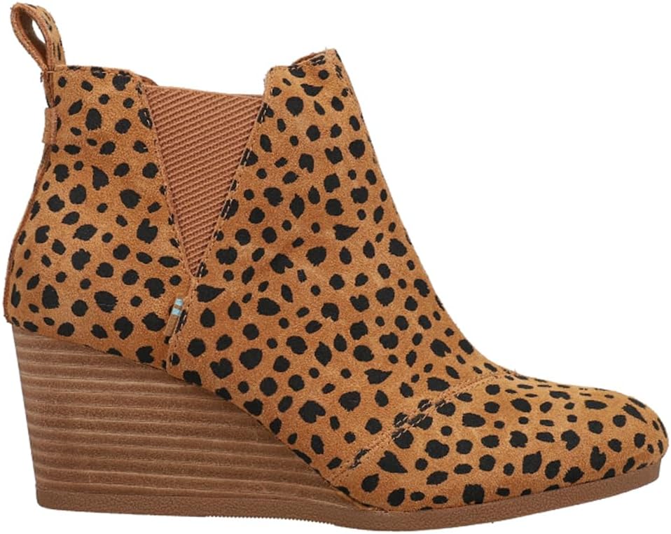 TOMS Womens Kelsey Casual Boots with Mid Heel for Comfort