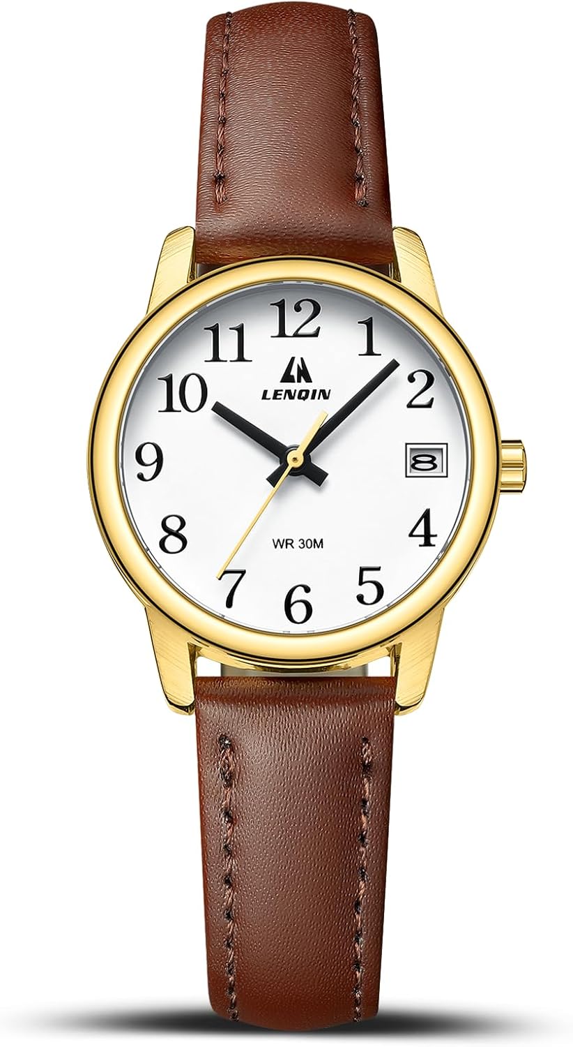 Waterproof Analog Quartz Women's Watch by LN LENQIN