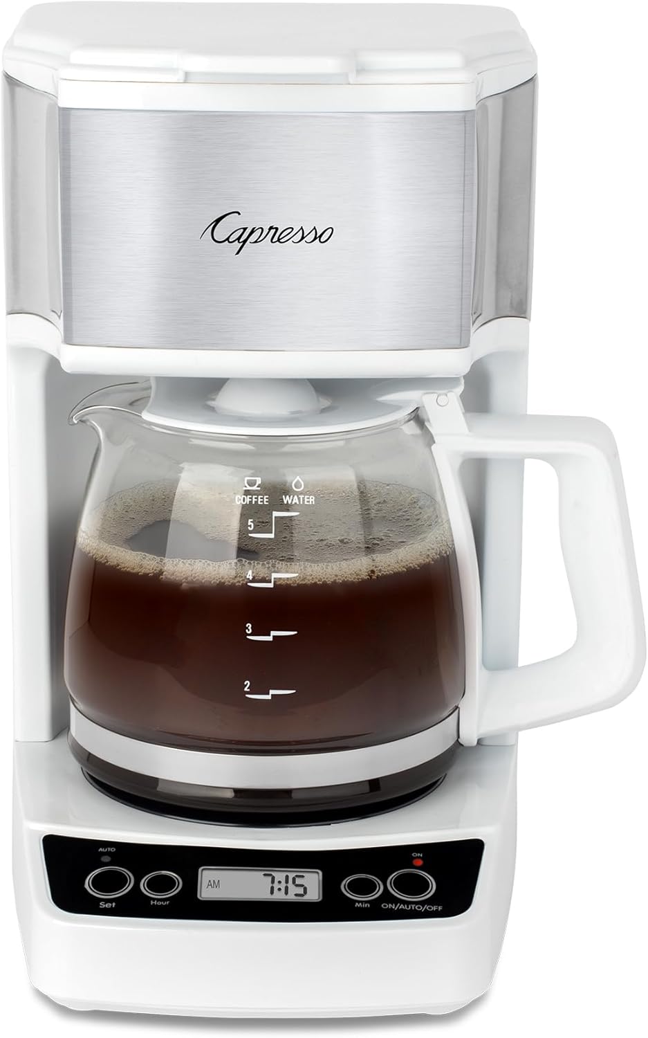 Capresso 5-Cup Mini Drip Coffee Maker for Perfect Brews