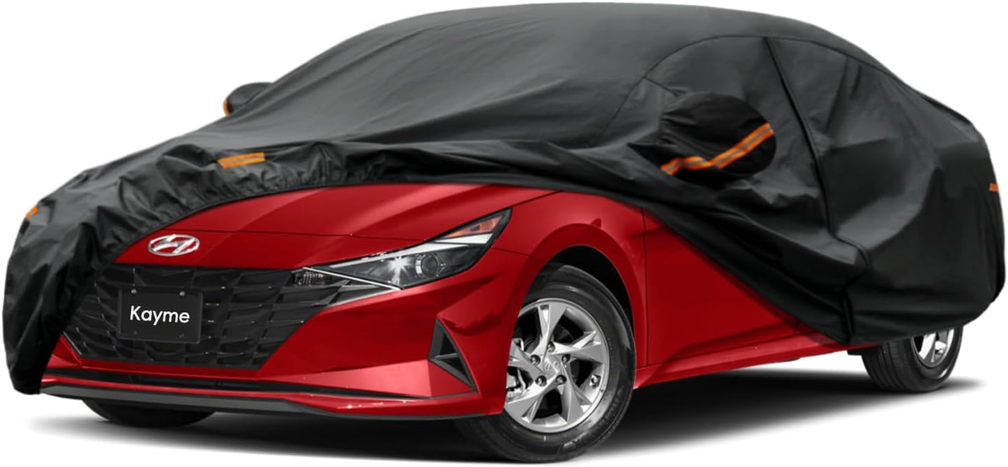 Kayme 7 Layers Car Cover for Hyundai Elantra - All Weather Protection